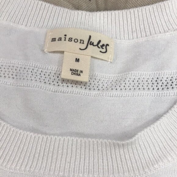 🎁Maison Jules Puff-Sleeve Sweater - Picture 3 of 5